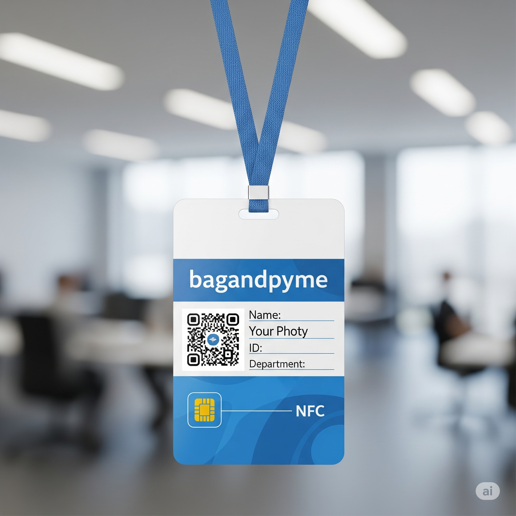 Credenciales Personalizadas con QR